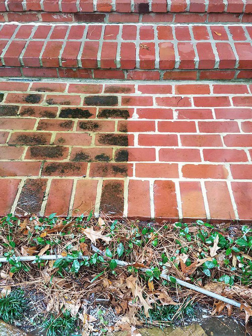 our work: power brick and tile cleaning